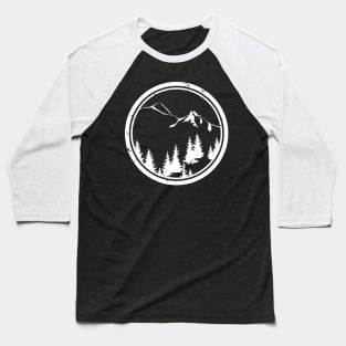 Mountain forest Baseball T-Shirt